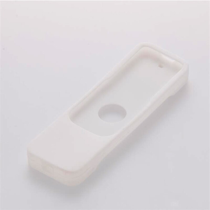 1Pc Afstandsbediening Beschermhoes Thuis Leveringen Kleurrijke Cover Siliconen Waterdicht Apple Tv 4 Stofkap Populaire: WHITE