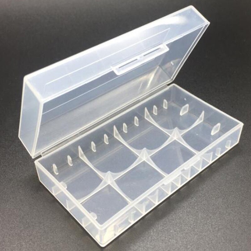 1 stk plastik batterikasse holder opbevaringsboks til 18650 cr123a 17335 16340 genopladelige batteribeholder taske taske organizer boks