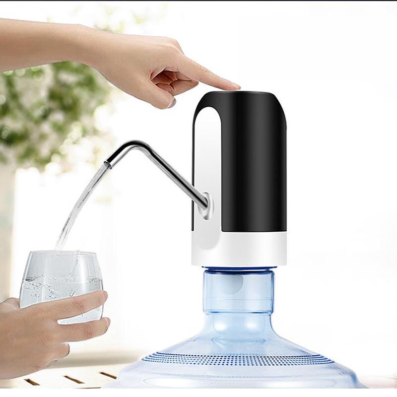 Usb Smart Elektrische Water Dispenser Waterpomp Automatisch Pompen Water Druk Apparaat Voor Gallon Drinking Fles Vat Draagbare