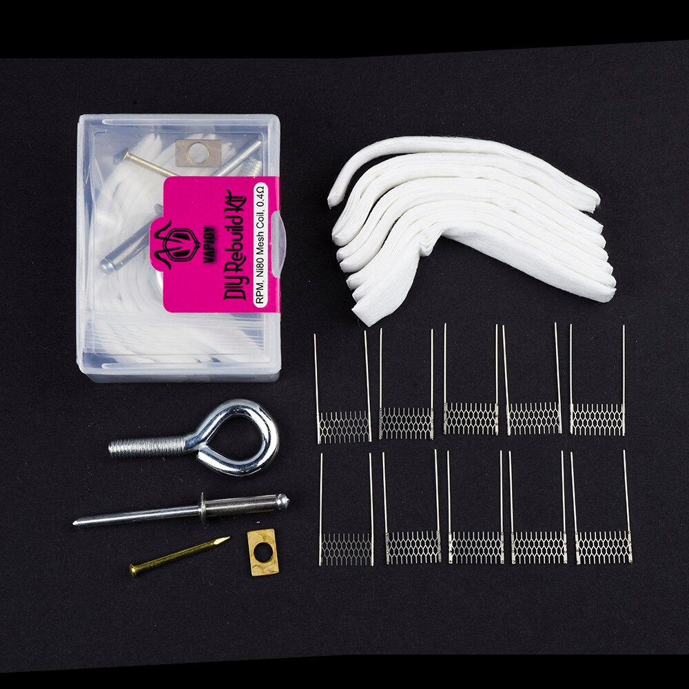 VAPJOY – Kit de reconstruction de bobine de remplacement, pour PnP VM1 0,3 ohm VM5 0.2 VM6 0,15 ohm RPM GTX Boost Pro pour VINCI Mod Drag X Pod Kit: RPM RBK 0.4ohm