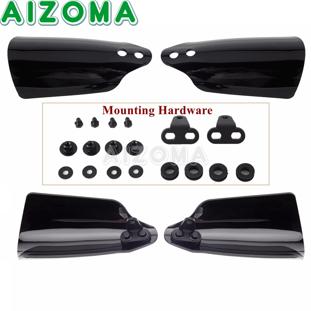 Motorcycle Protection Shield Motorcycle Handguard Protection Hand Guards Shield... – Grandado