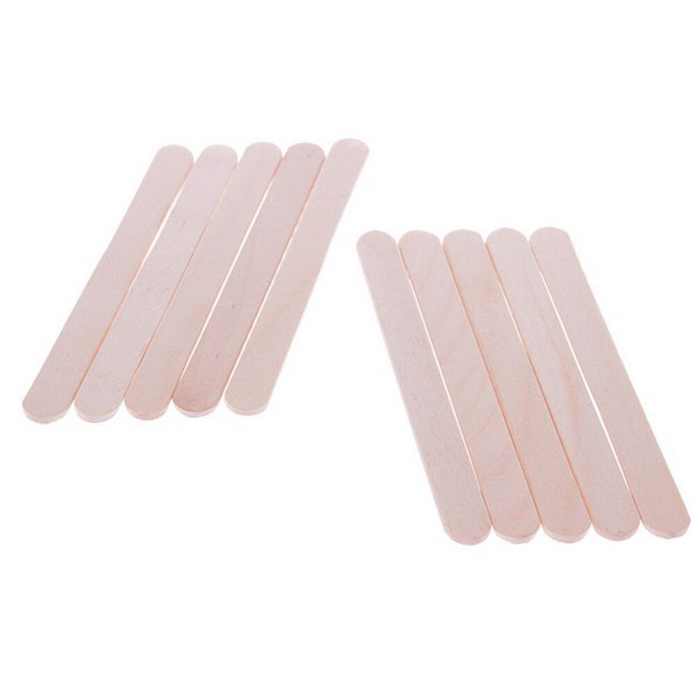 100/300 uds, palitos artesanales para polos, palitos para helado, palitos de madera Natural de 3,6 pulgadas, ideales para diseños creativos de manualidades DIY.