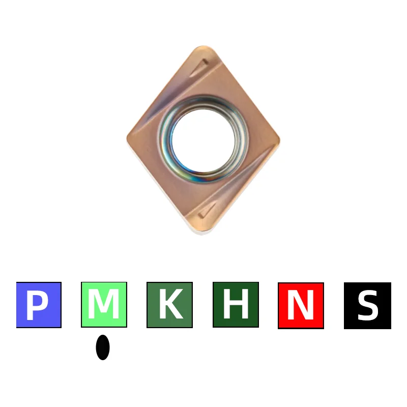 10 pièces 4NKT 060308 4NKT 040208 Plaques en carbure à insérer avant rapide, ébauche Cnc 4NKT 060308 040208 Outils de fraisage d'épaule carrée: YELLOW
