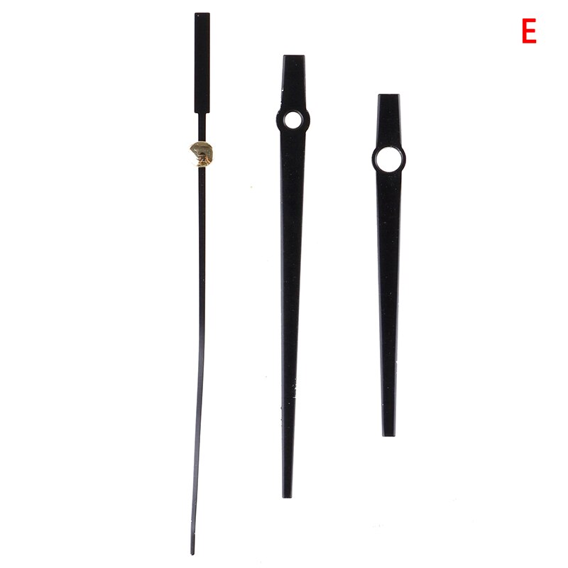 1Sets Quartz Wall Clock Replacement Movement Mechanism DIY Repair Part Set Spindle Long Hands: E