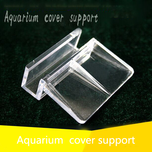 4/6/8/10/12mm akryl akvariefisk akvarium glas fast dæksel klemme klemme beslag holder hylde lampe filter tønde rack støtte