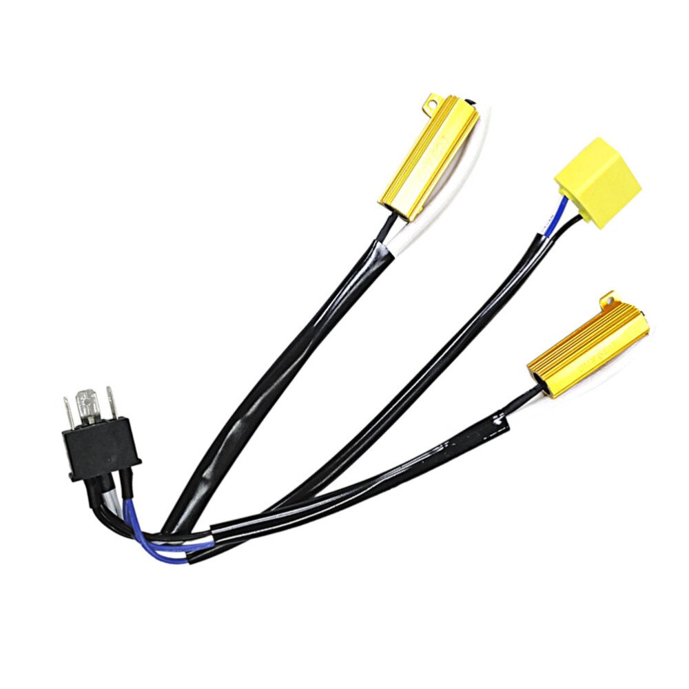 H4 Ecoder LED Headlights Decoder Resistor Free Error LED Load Resistor Decoder Warning Signal Error Canceller
