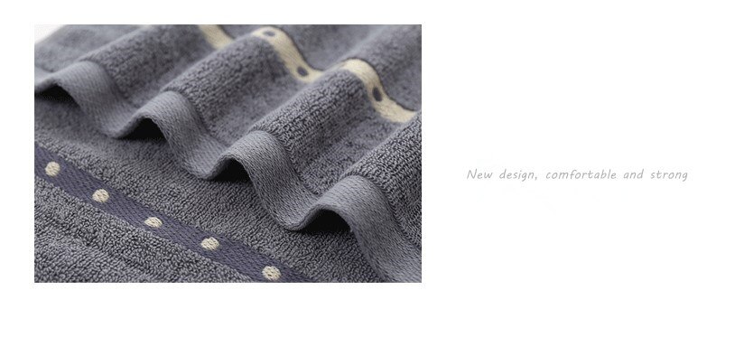 Juego de toallas de algodón para el hogar, paño suave y absorbente para adultos, hombre y mujer, ideal para ducha de acampada y baño, color rosa, novedad, 2 unids/lote