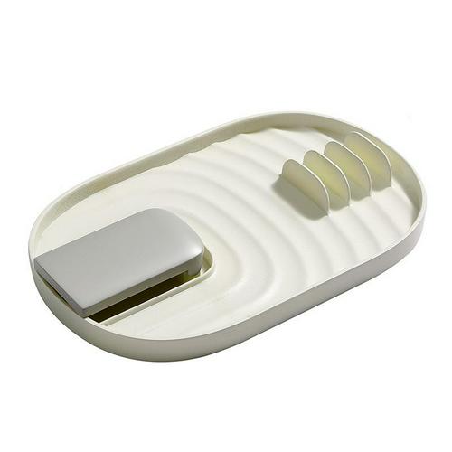 Multi-functional Pot Lid Shelf Sillicone Organizer Spatula Holder Racks Pot Lid storage pad Kitchen Storage Shelf: type3-4
