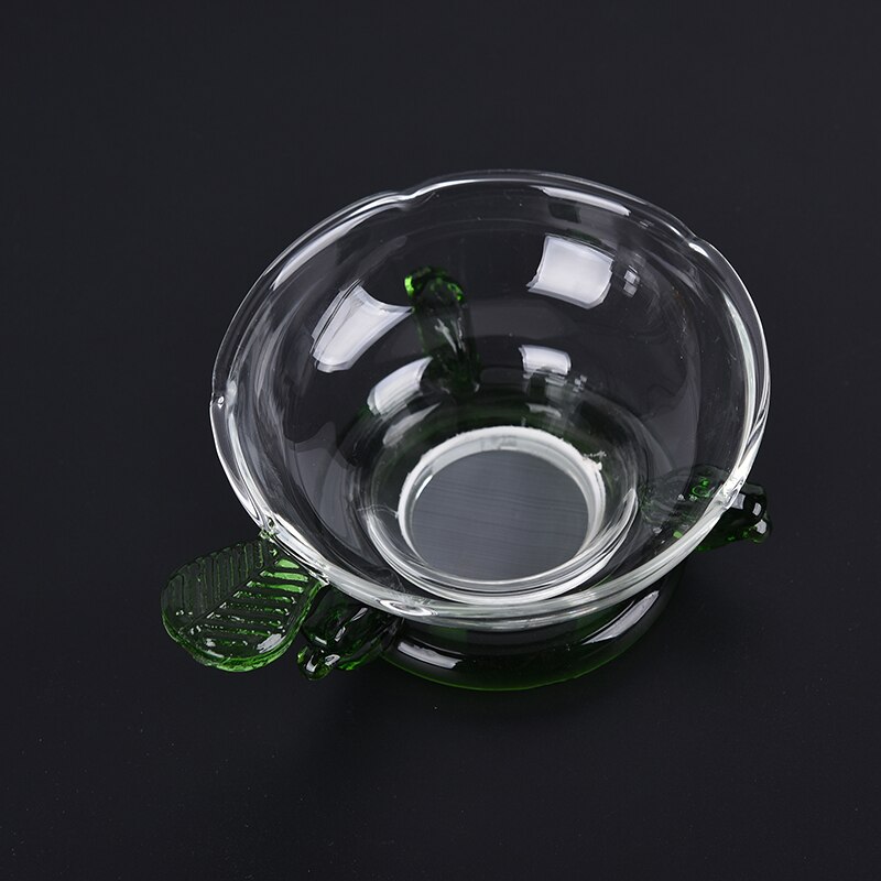 Colador de té de vidrio para infusiones, filtro kungfú chino, accesorios para tetera, herramientas de té: ZXLHG485-GN