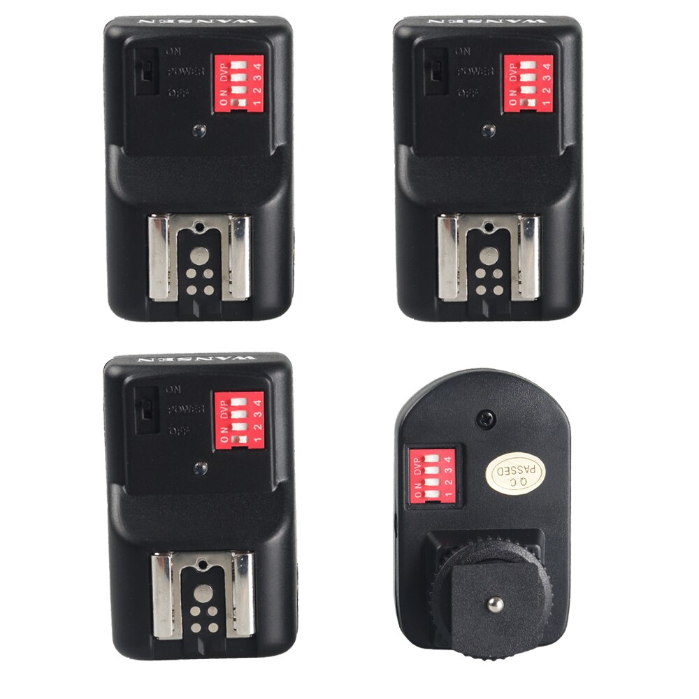 Wansen Pt Gy Kanalen Wireless Flash Trigger Zender Set Met Ontvangers Voor Canon Nikon