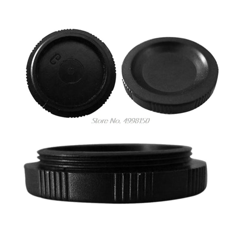Lot de 5 capuchons anti-poussière ccd en plastique à monture c pour caméra de surveillance de film cctv, accessoires d'objectif
