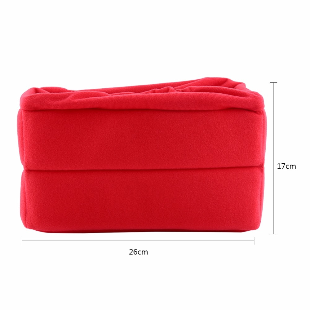 3 Colors Universal Insert Partition Padded Camera Bag Shockproof Sleeve Cover For DSLR SLR Outdoor Travel Camera Backpack