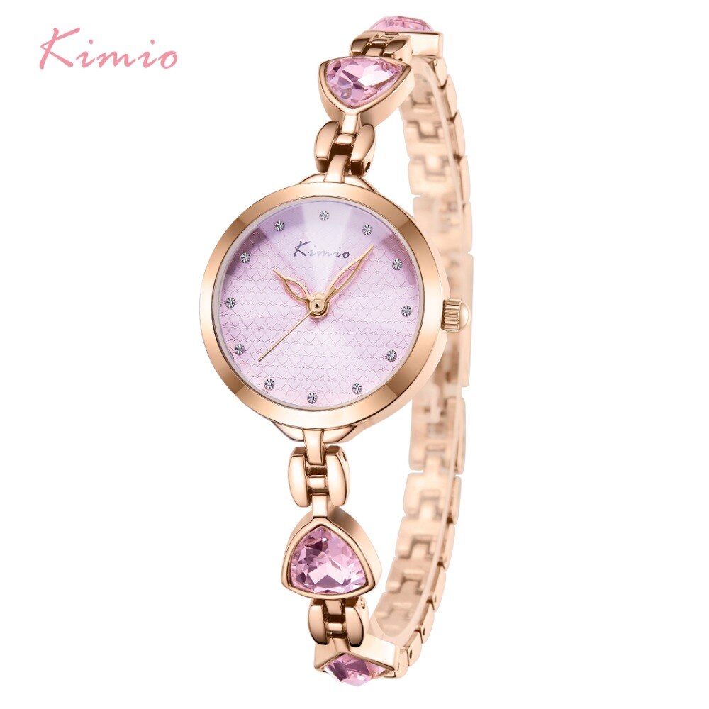 Kimio merk dames armbandhorloges luxe dames kristal quartz horloge onregelmatige edelsteen jurk waterdicht polshorloge relogio feminino