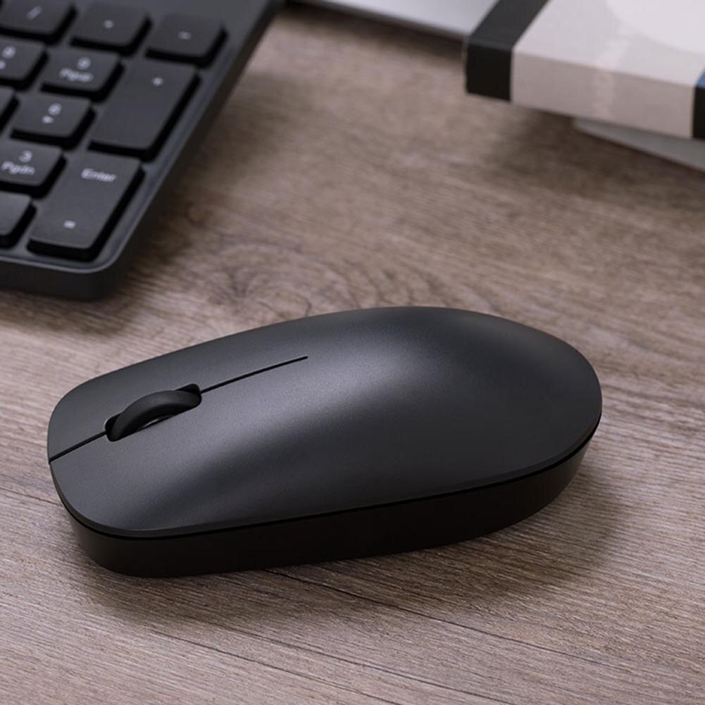 Xiaomi Ultrathin Wireless Mouse 2.4GHz 1000DPI Ergonomic Optical Mice Gaming Mouses For Laptop Windows 10