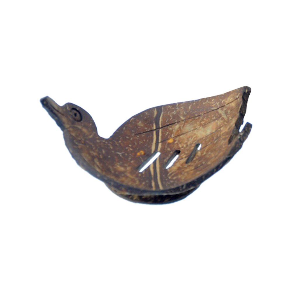 Soap Dish Handmade Coconut Husk Soap Dish Case Holder Wash Shower Soap Holder Kitchen Bathroom Soap Drain Tray for Home