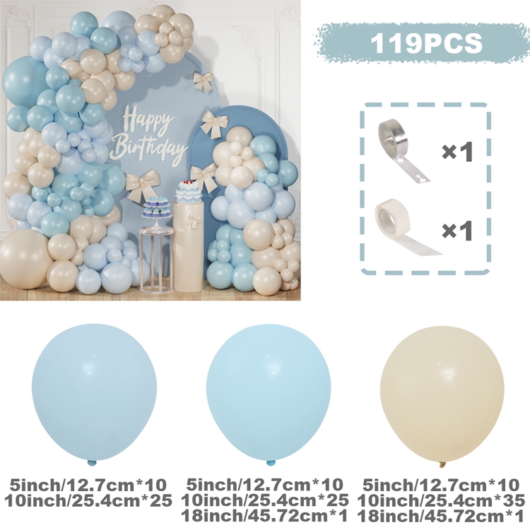 Kit de arco de guirnalda de Globos azules, decoraciones para de feliz cumpleaños, Globos de confeti, Globos para Baby Shower, decoración de boda, Globos: Emerald