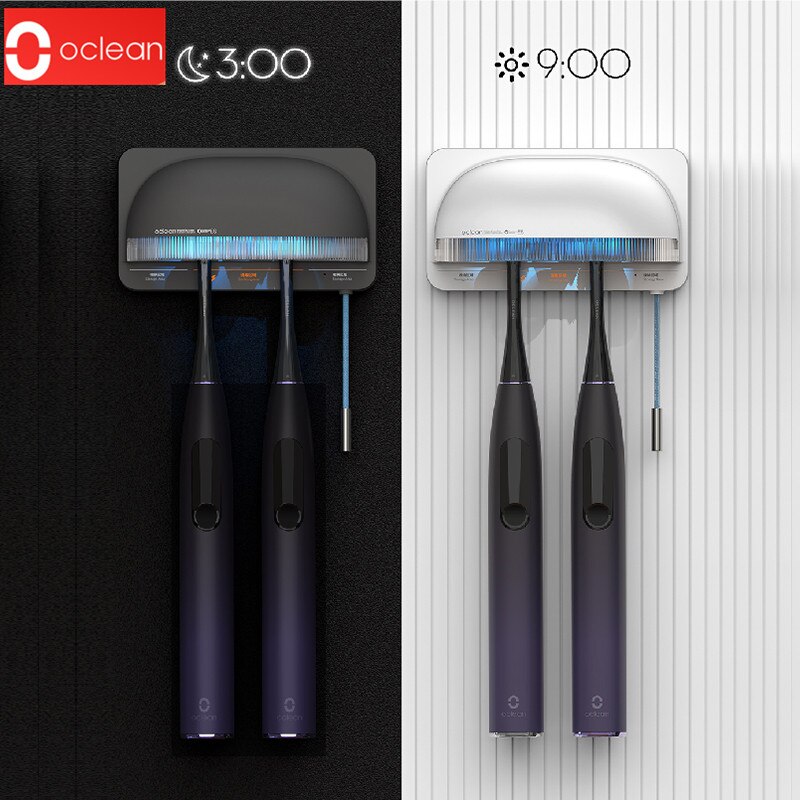Oclean S1 Smart Uvc Licht Tandenborstel Sanitizer Handmatige Automatische Sterilisator Ultraviolet Antibacteriële Houder Voor Alle Tandenborstel