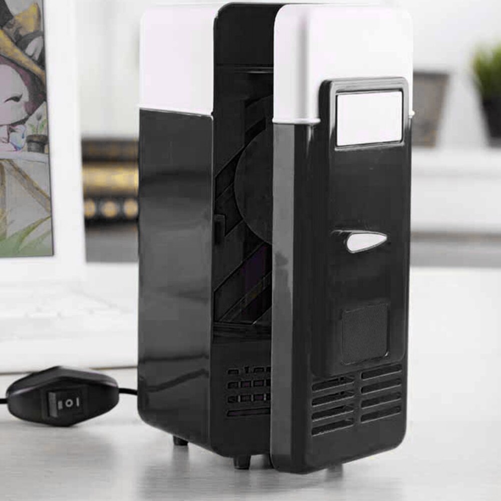 Single refrigeratio USB powered refrigerator Mini fridge Iced beverage in car 5V power supply Vehicle electrical appliances