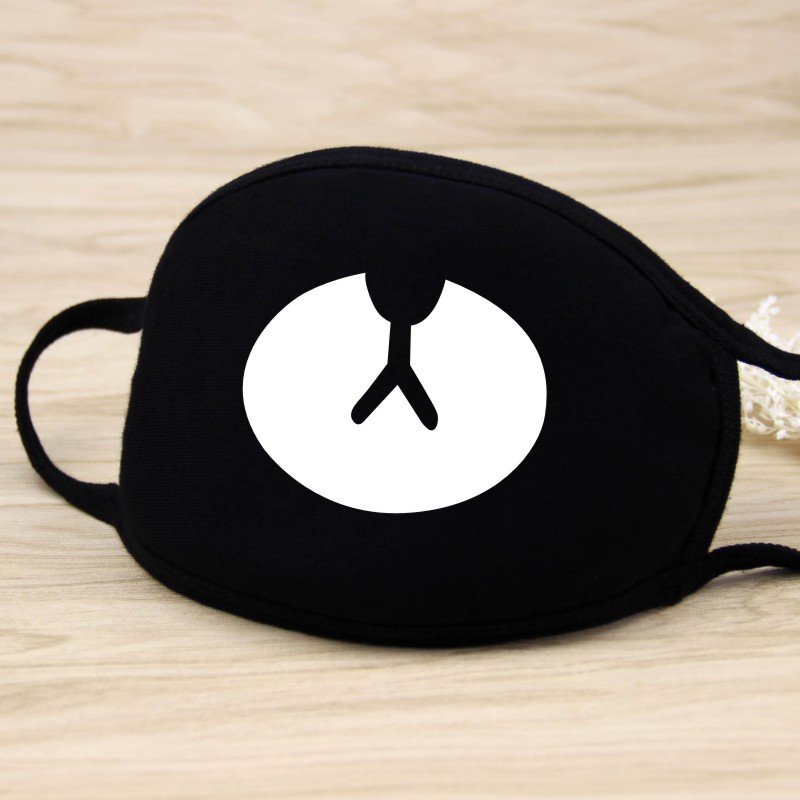 Anti Dust Mouth Mask K/DA KDA Akali Mask Cosplay Akali Assassin Cosplay Face Masks Cotton Dustproof Warm Mask