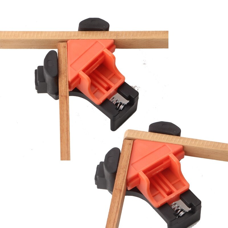 90 Degree Right Angle Clip Photo Frame Clip Pipe Fixing Bracket Pipe Fixing Clip 90 Degree Carpentry Right Angle Fixing Clip