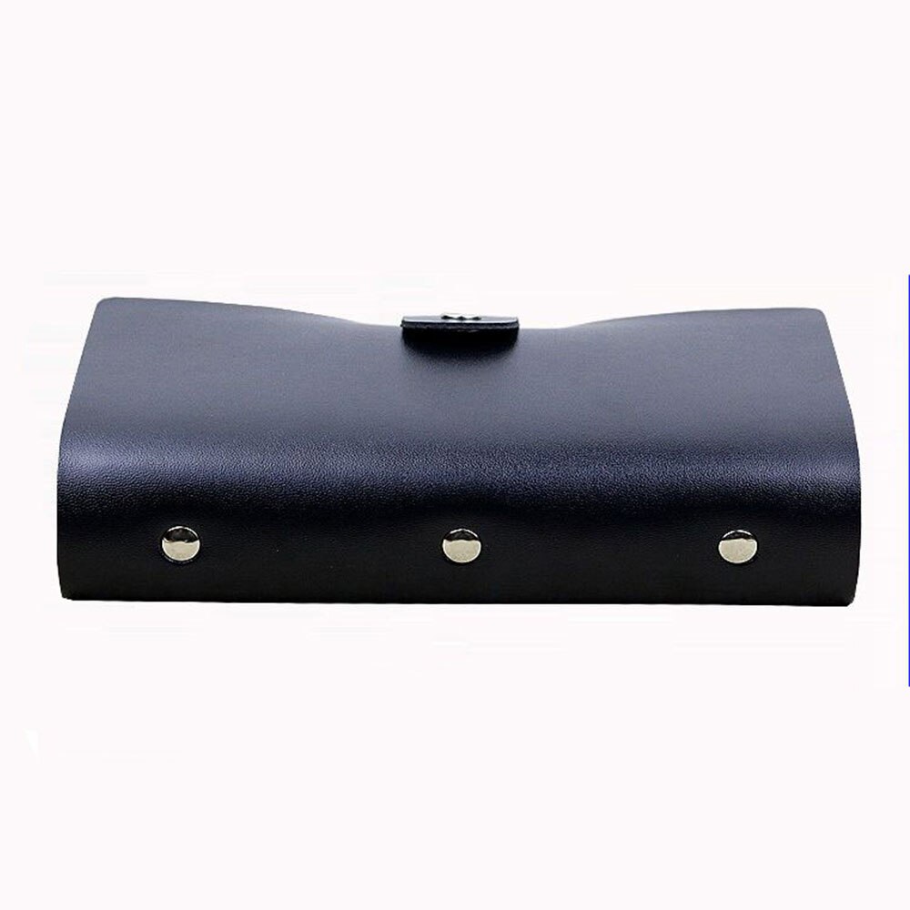 Business Card Holder Black 156 Bank Women&Men Card Bags Name Id Business Leather Credit Card Case Card Holder Ls8916fb