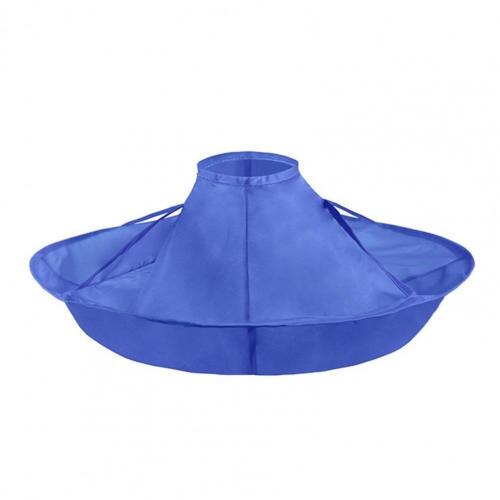 Cape pour barbier familial, Durable, pliable, pour Salon de coiffure, parapluie, outil de coupe de cheveux, enveloppe imperméable: Bleu