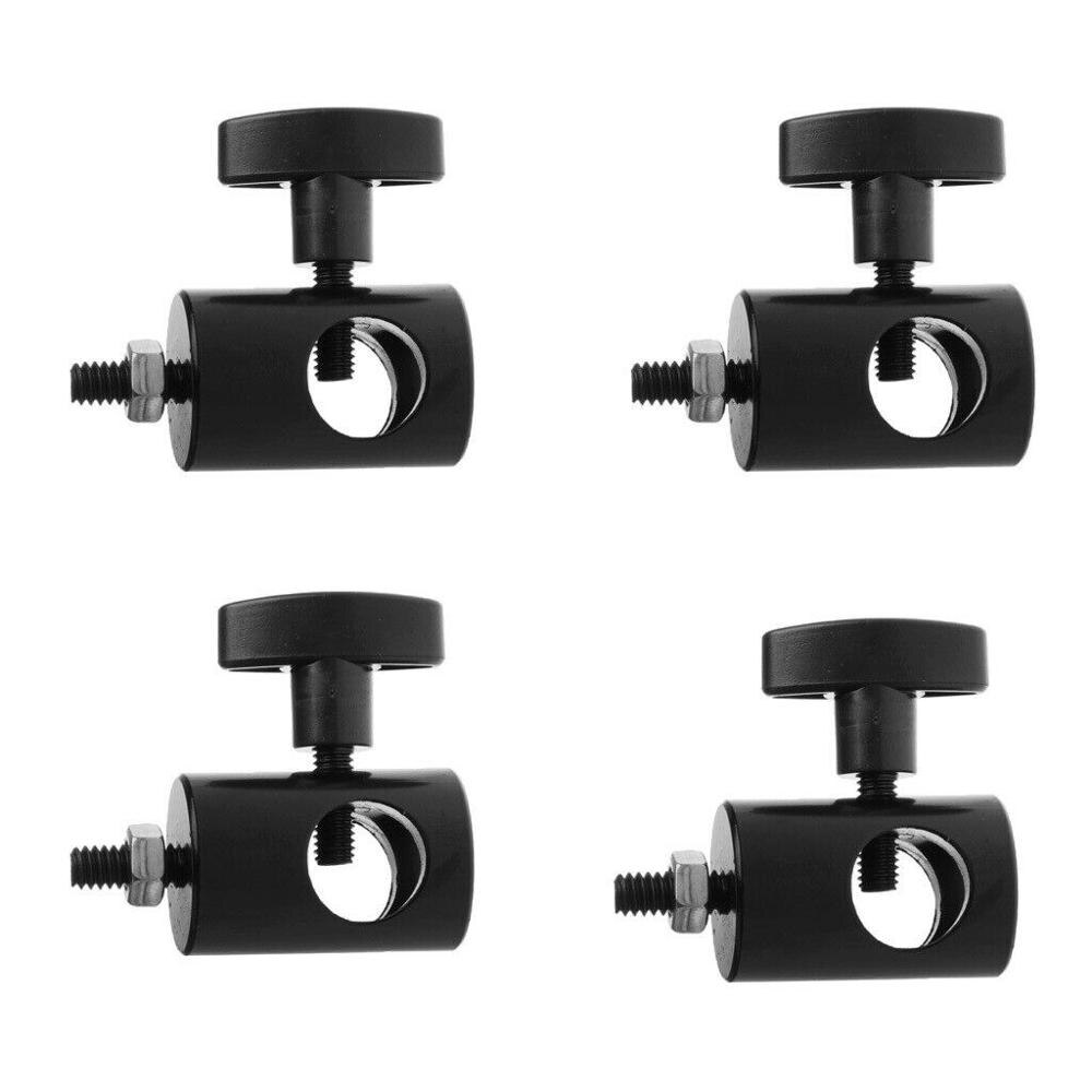 4 Pack 5/8 Zoll (16mm) Empfänger mit 1/4 Zoll-20 Gewinde Schnelle Adapter Halterung