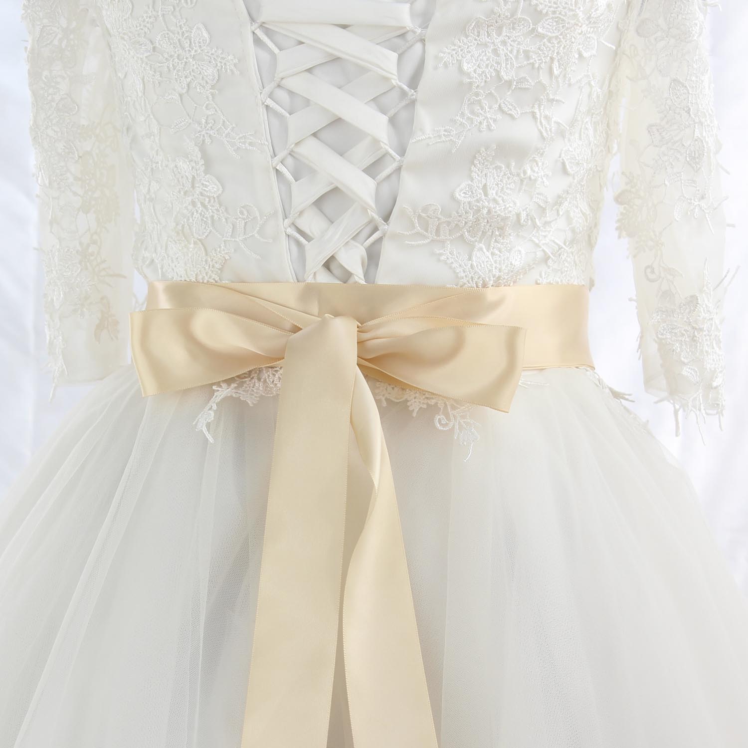 Trouwjurk Riem Strass Riem Bruids Riem Vrouwen Riem Strass Parel Riem Bruiloft Accessoires: champagne