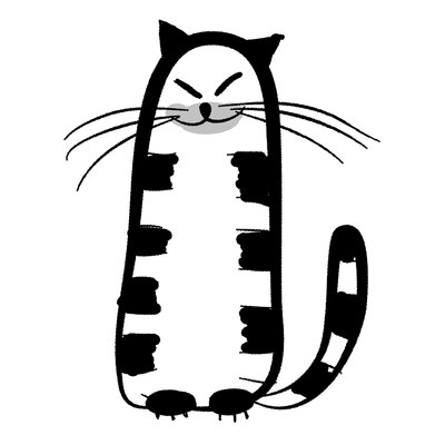 1 st Japanse Gerechten Schotel Snack Tray Fruit Lade Cartoon Platen Dienblad: Tall Cat