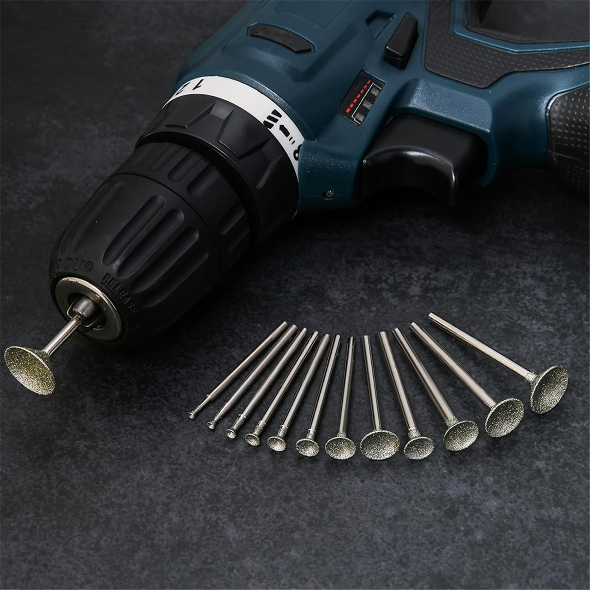 Diamant Freeset - 13PCS Polijstkits - Rotary Tool Accessoires voor Dremel