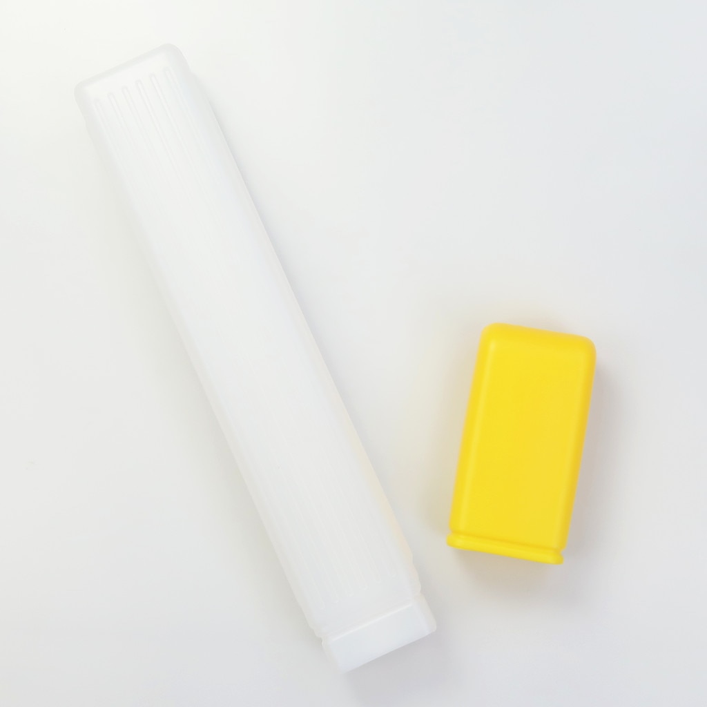 41cm Large Transparent Plastic Knitting Needle Pin Storage Case Tube Containers