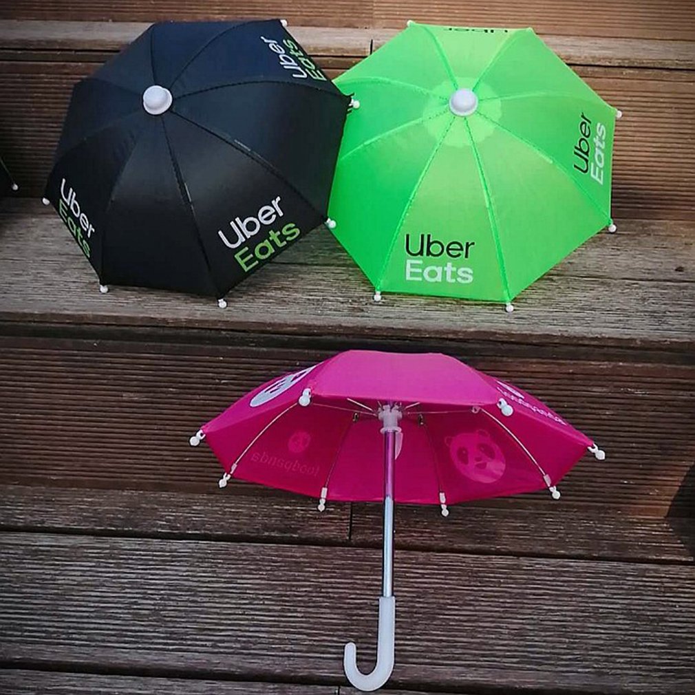 Mobiele Telefoon Paraplu Zonnescherm Flexibele Waterdichte Stofdicht Mobiele Telefoon Paraplu Voor Elektrische Voertuig Rolstoel Parasol Fiets