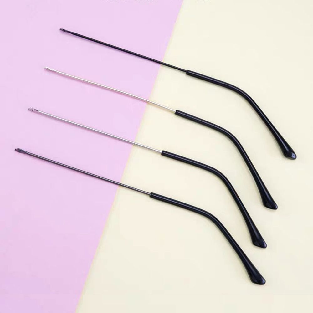1 Pair Glasses Metal Replacement Leg Temple Arm Eyeglasses Frame Anti-Slip Glasses Frame Repair Eyewear Accessories Universal