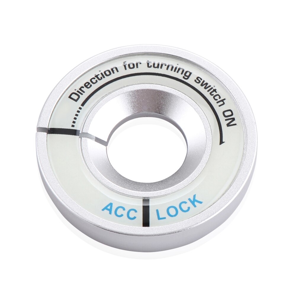 Luminous Glow ignition switch decoration Key Ring Sticker for skoda Octavia Fabia YETI vw passat Bora POLO GOLF 6 Jetta MK5 MK6