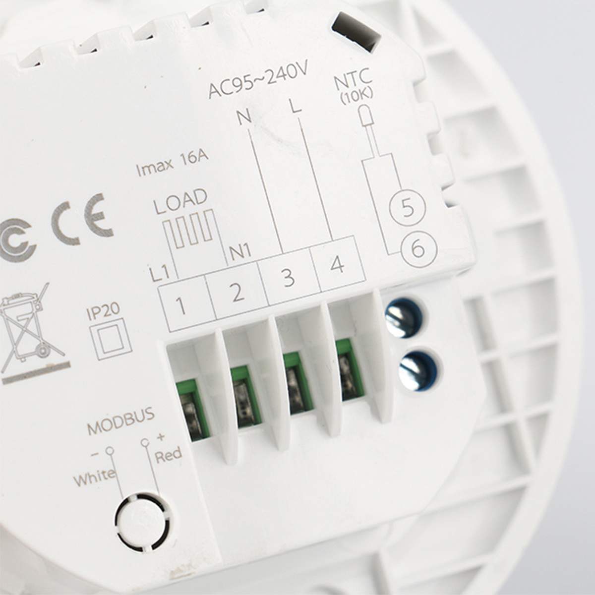 Temperaturregulator til el gulvvarme vand/gas kedel med lcd skærm wifi smart termostat med tuya app styring
