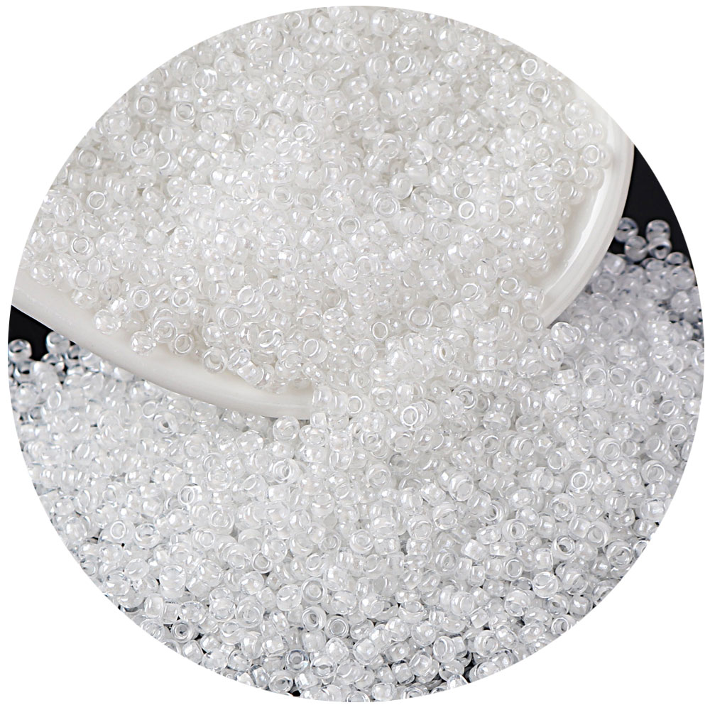 20g Mix Style White Miyuki Delica Glass Beads Sequins DIY Loose Spacer Round Beads Jewelry DIY Making Accessorie C0806: C6 20g 2mm 1000pcs