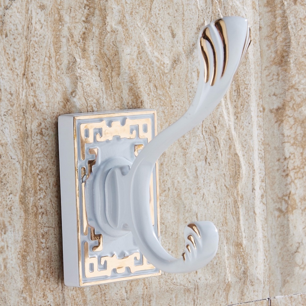 Crochets pour vêtements en alliage de Zinc Antique, crochet mural pour manteau, accessoire de salle de bains, remise de vêtements pour serviettes, crochets pour robe simple