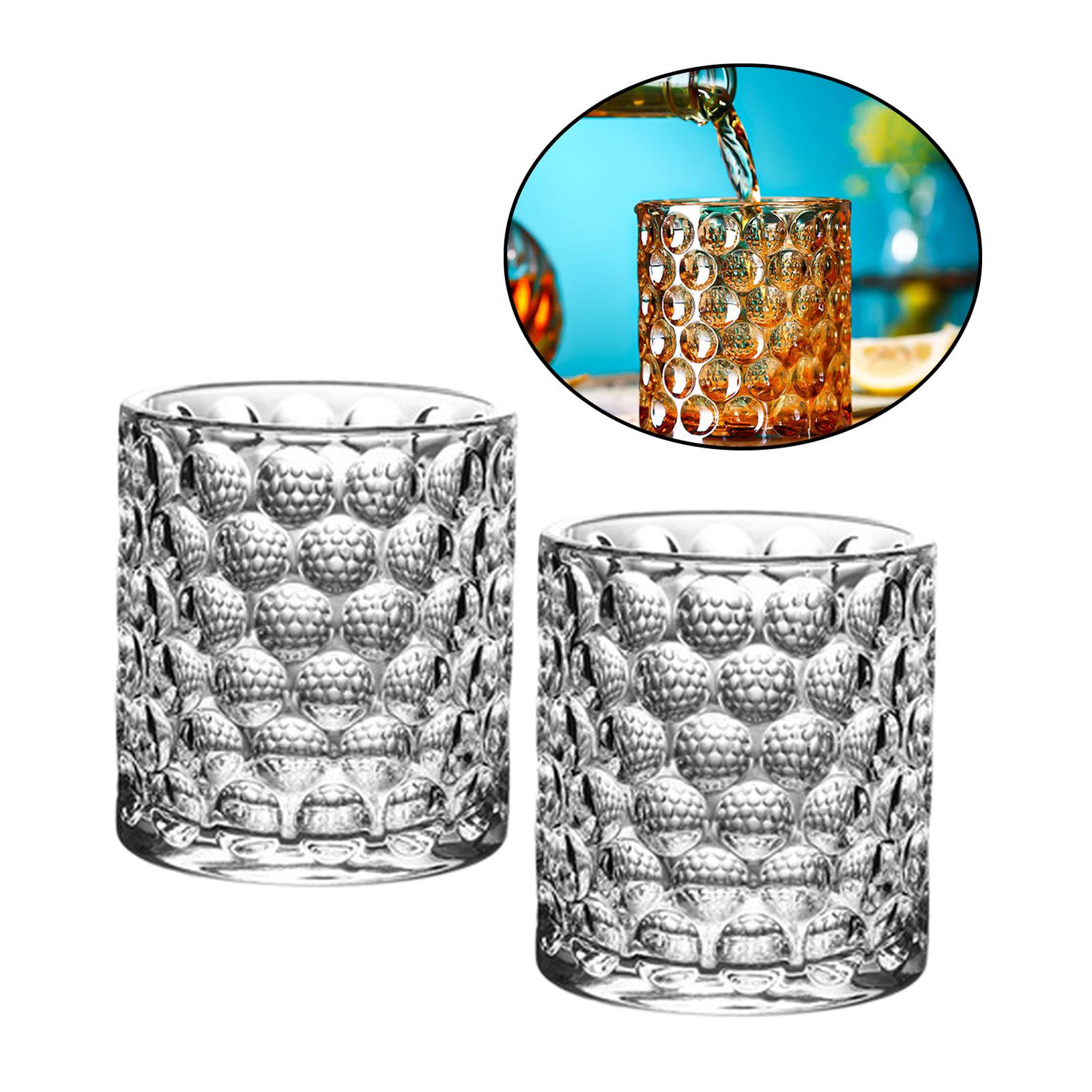 Tasse en verre de 300ml à fond lesté épais, tasse à café créative, résistante à la chaleur, pour la maison, la cuisine et la salle à manger: Transparent