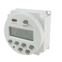 DC 12V digitale potenza LCD Timer Programmabile Interruttore A tempo Relè 16A ampere