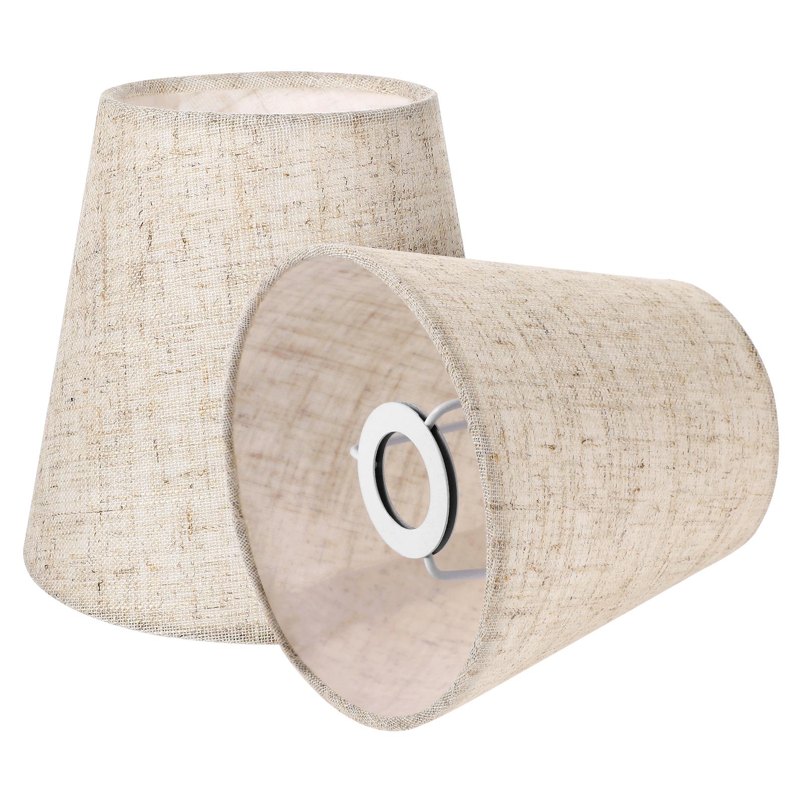 2 stuks stoffen lampenkap vervangend tafelkleed kroonluchter lampenkappen hanglamp cover nachtkastje bureau decoratief
