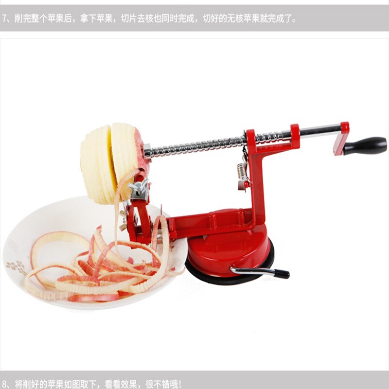 Grade Heavy Duty Apple Peeler Slicer Corer 3 In 1 Apple Slicing Coring Peeling Cutter Tools