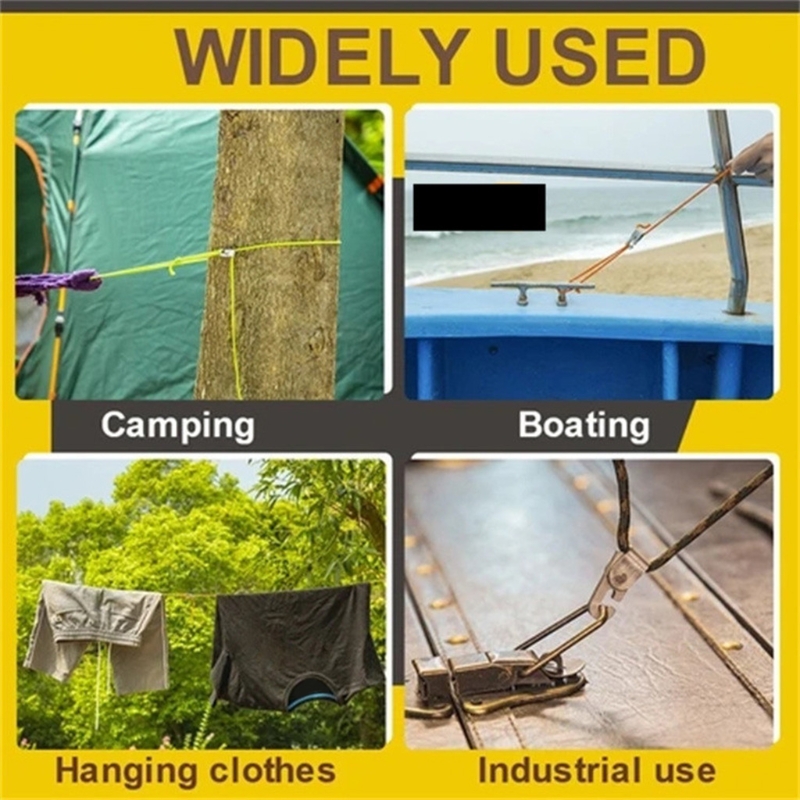 Automatic Lock Hook Self-locking Free Knot Easy Tighten Self-locking Lock Hook