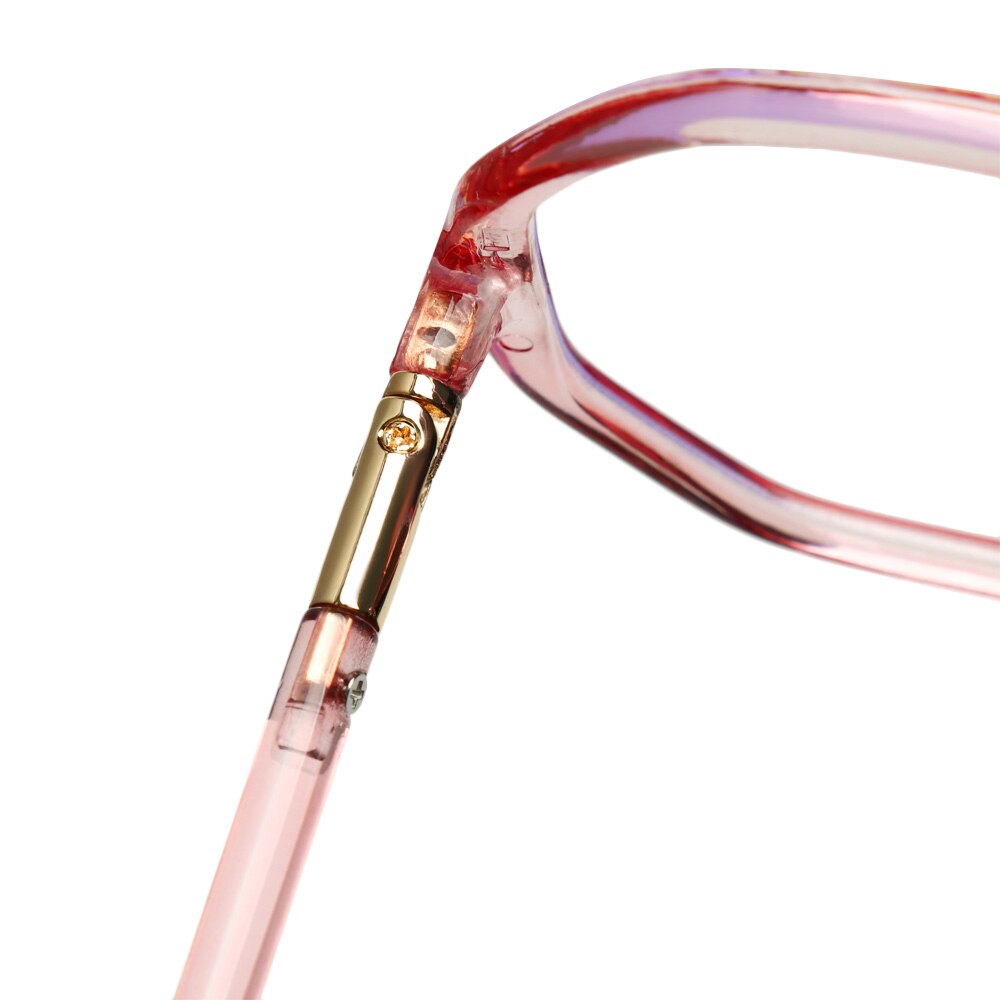 Oversized anti-blauw licht computerbril dames heren vierkant montuur optische bril platte spiegel bril