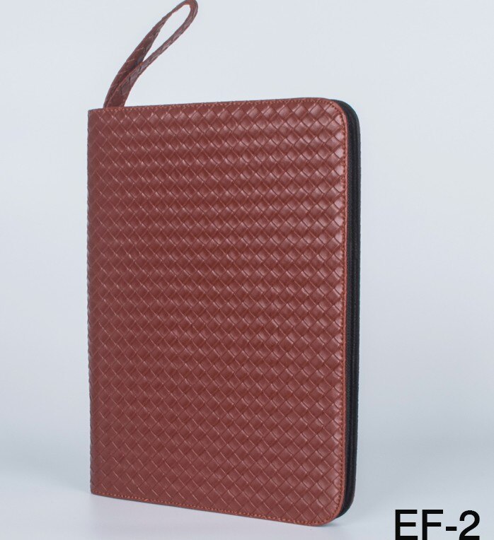 Sort farve fyldepen pu læder taske opbevaringsholder til 48 kuglepenne rullepenne taske: F