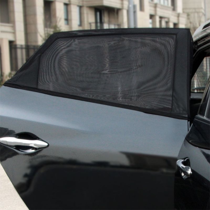 Blok Muggen Zonnescherm Sox Universal Fit Baby Achter Grote Auto Side Window Zonwering Reizen Voor Auto, 1 Paar Q9QD