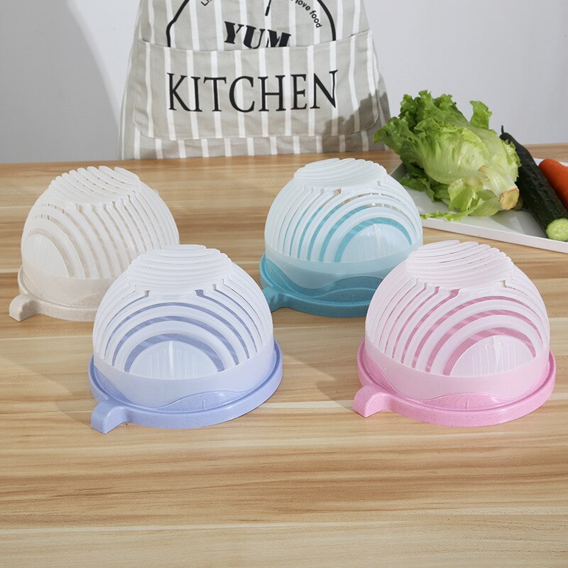 Family Fruit Slicer Gadget Salad Cutting Machine Multifunctional Vegetable Onion Cutter Bowl Kitchen Accessories Gadgets