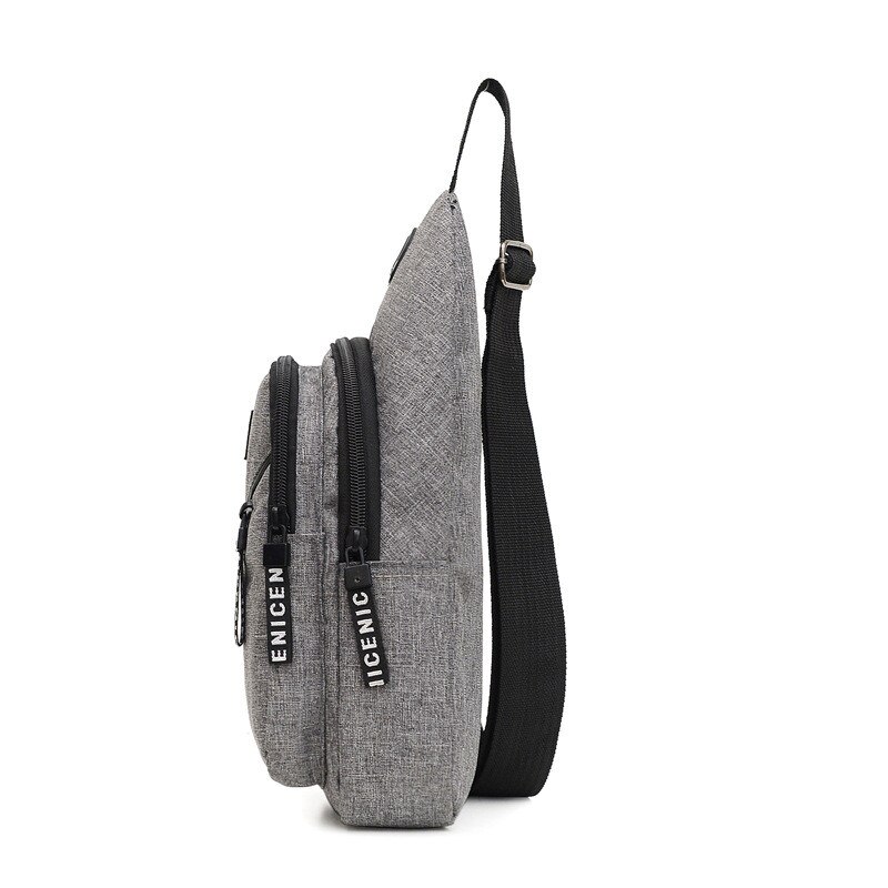 Mannen Schoudertas Sling Borst Pakken Canvas Sport Crossbody Handtassen For A Mannen Borst Zakken Riem Taille Packs