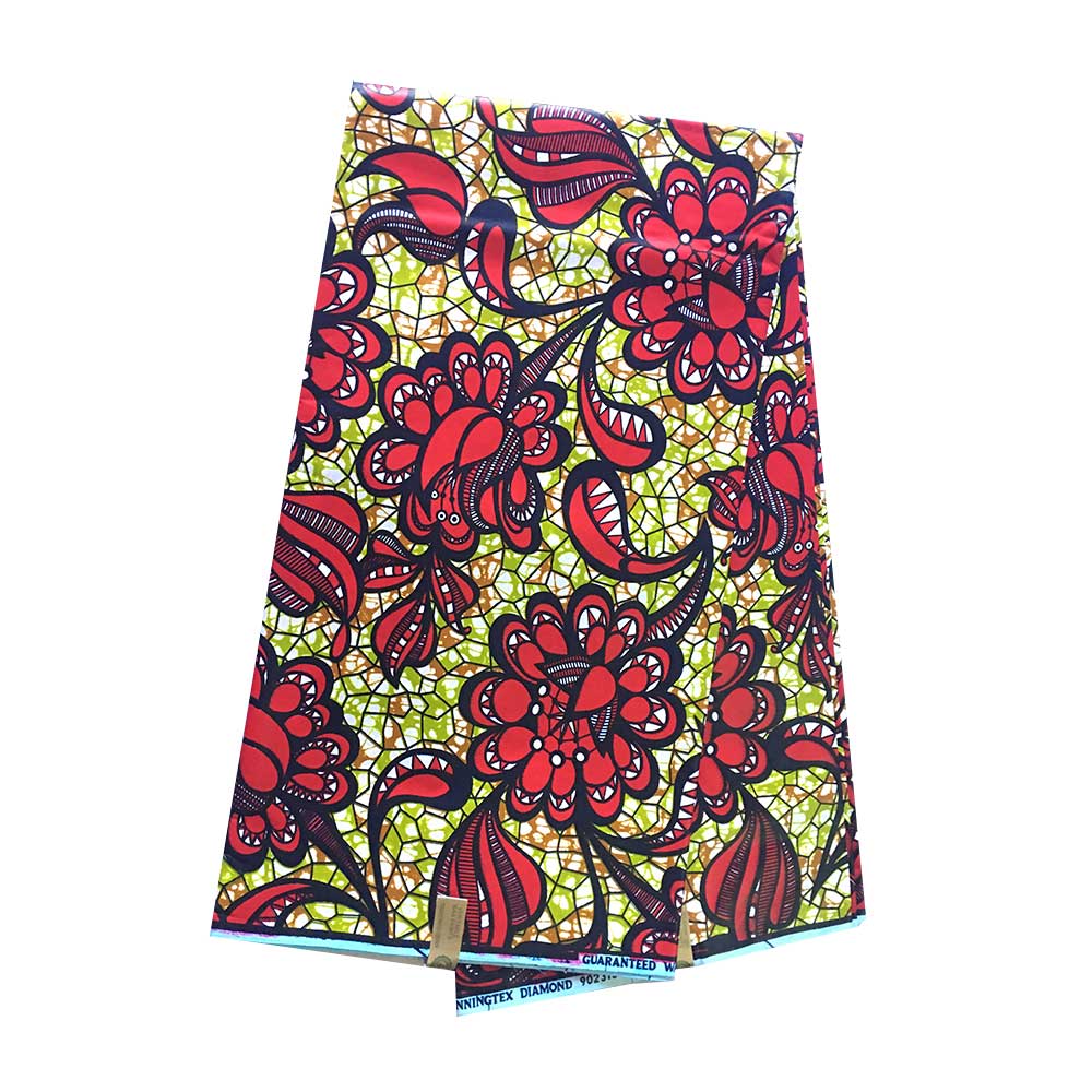 Afrikanische Wachs Stoff Wahre Echt Wachs 100% Baumwolle Block Drucken ankara Nigerian Wachs Stoffe für Kleid Pange 11,11 Preis: NNW-0016