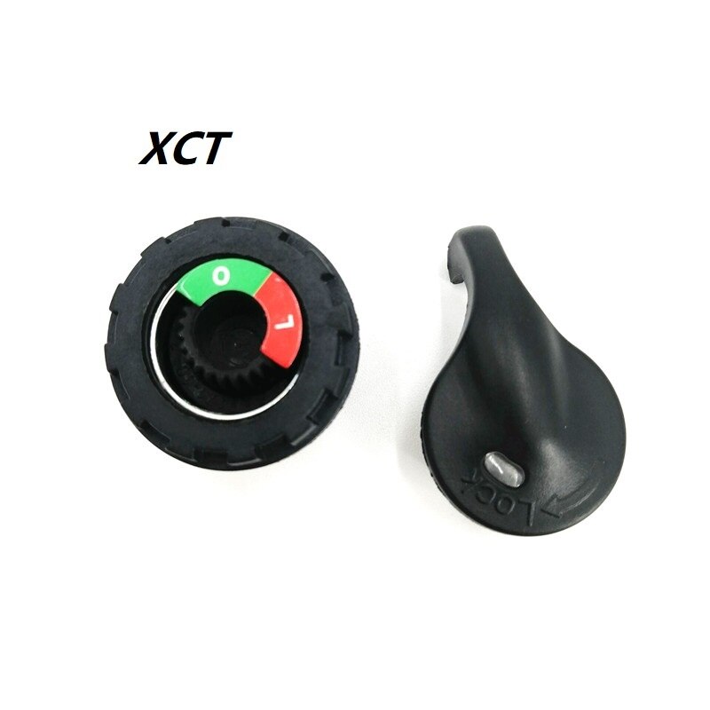 Sr Suntour XCT Fork Repair Parts 28mm Mechanical Lockout Assembly Lock Cover & Base XCT Shoulder Control: Default Title