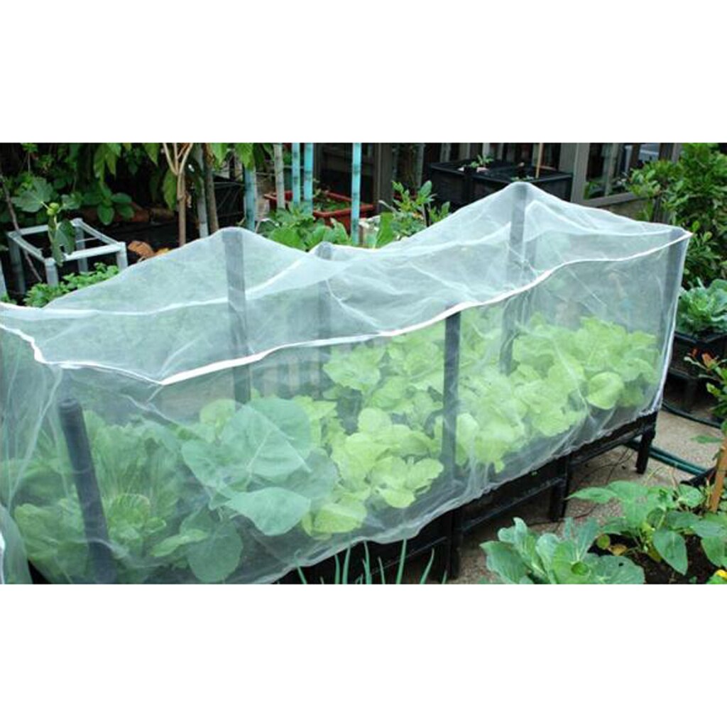 Insect Animal Garden Insect Netting Vegetables Pest Plant Crops Protect Mesh 1x2m